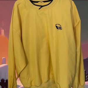 yellow windbreaker